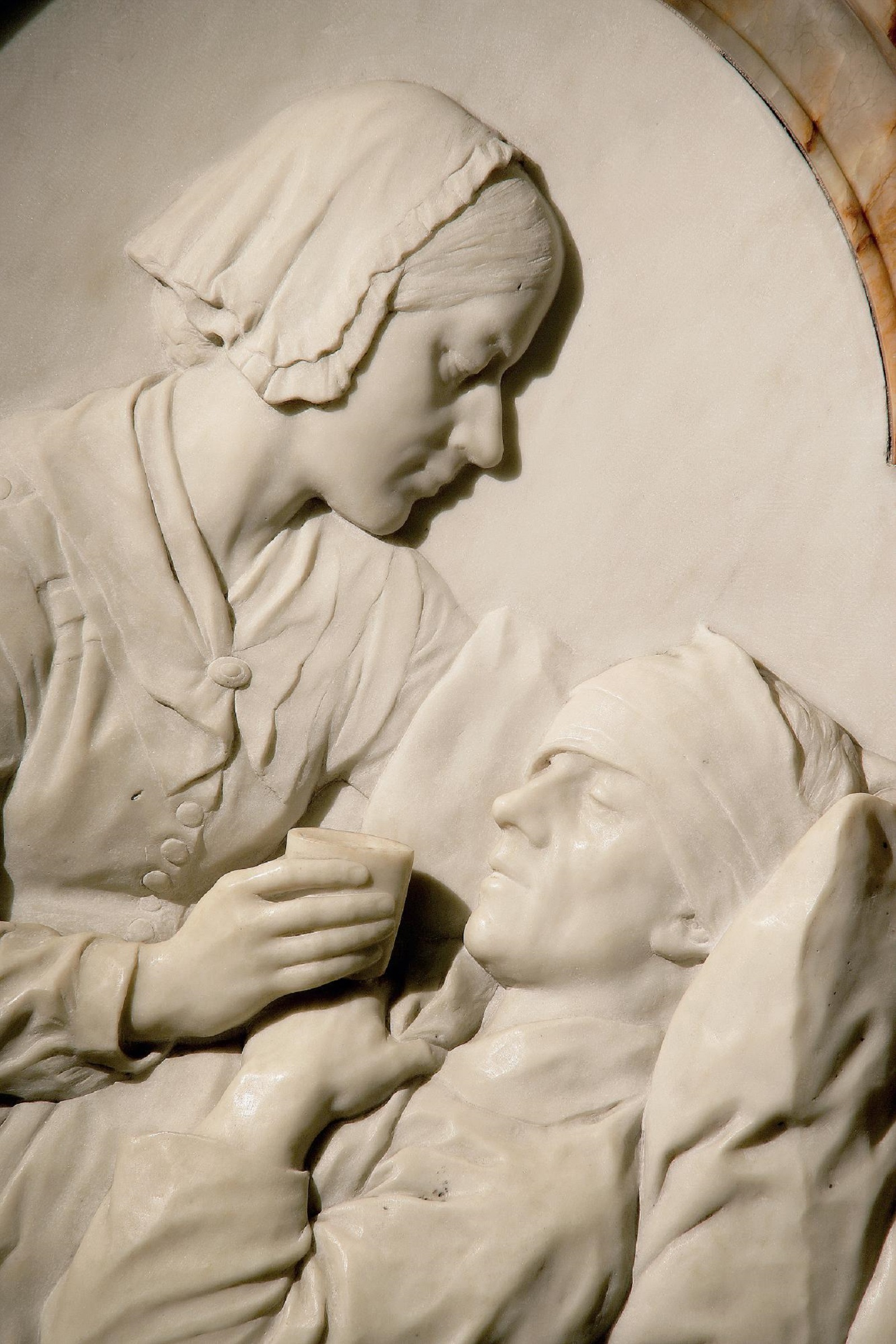 Monument to the nurse Florence Nightingale