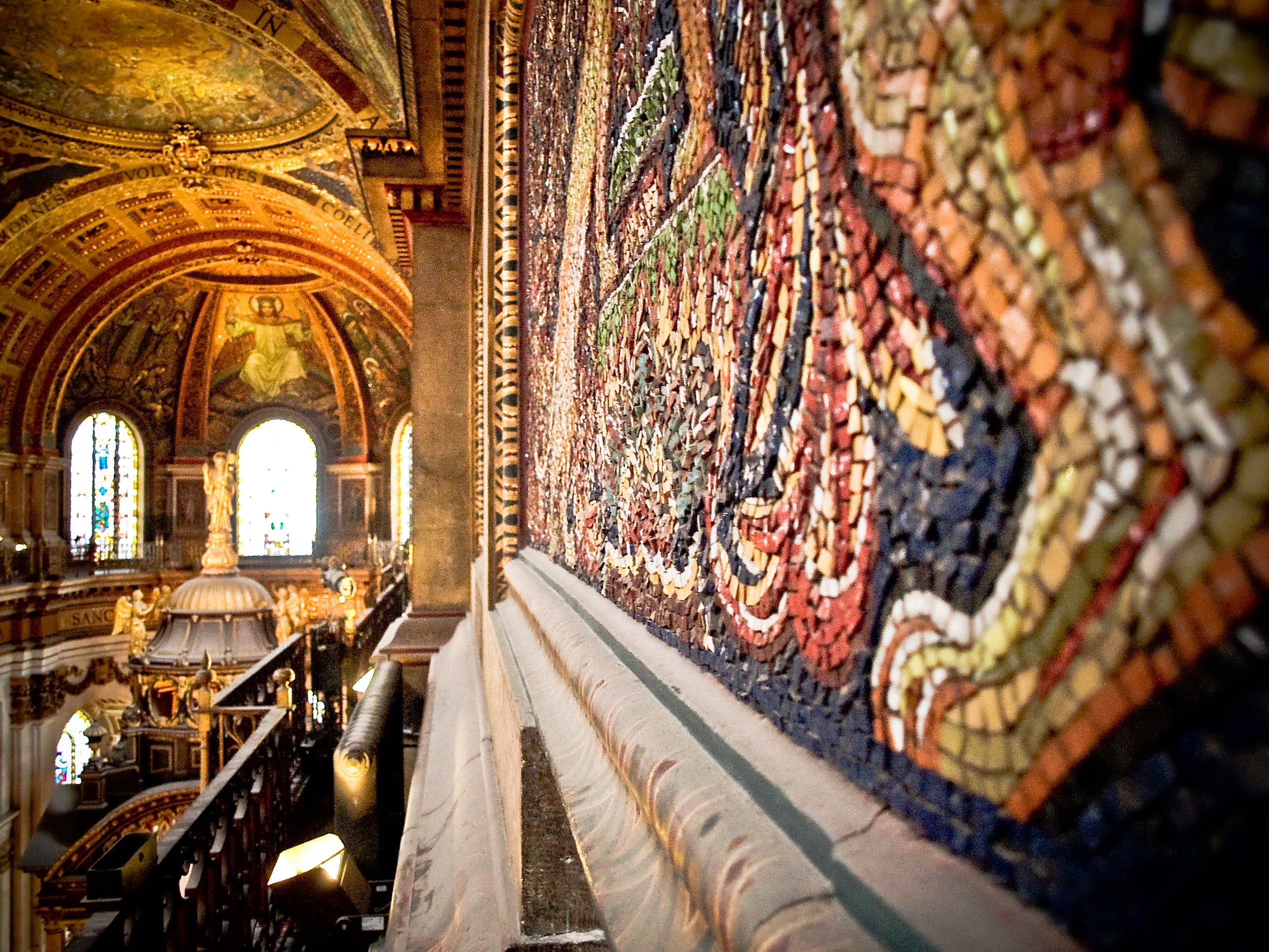 mosaic dome ceiling