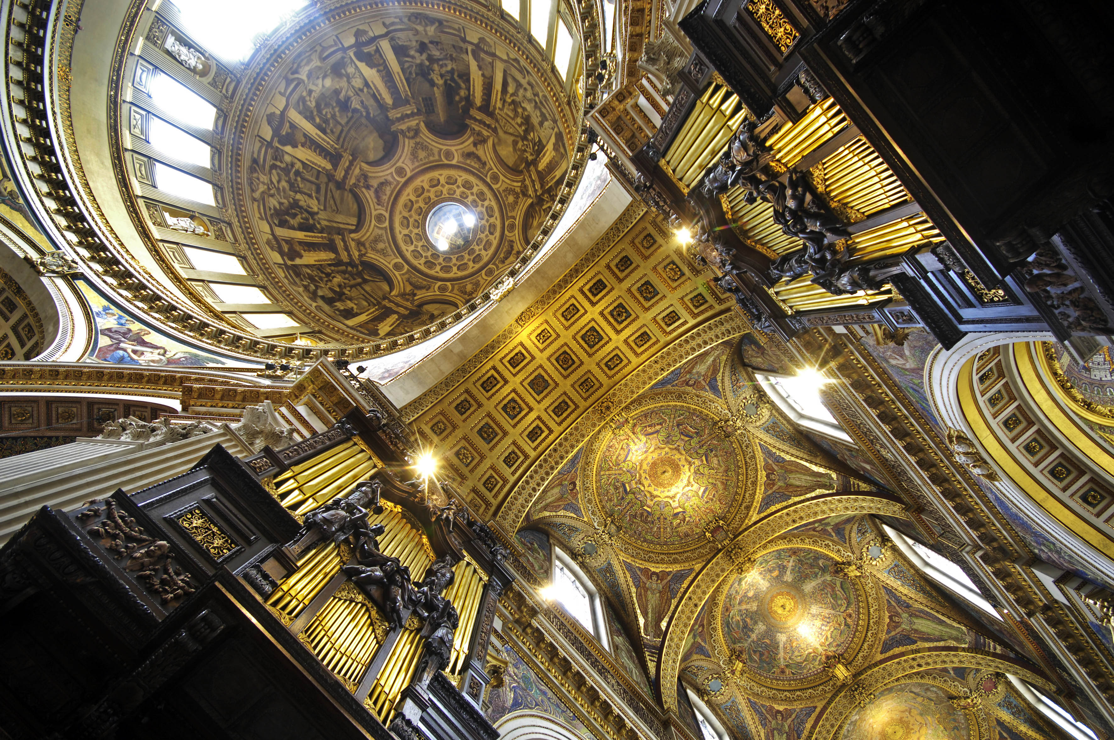 The Cathedral's Grand Organ and Dome