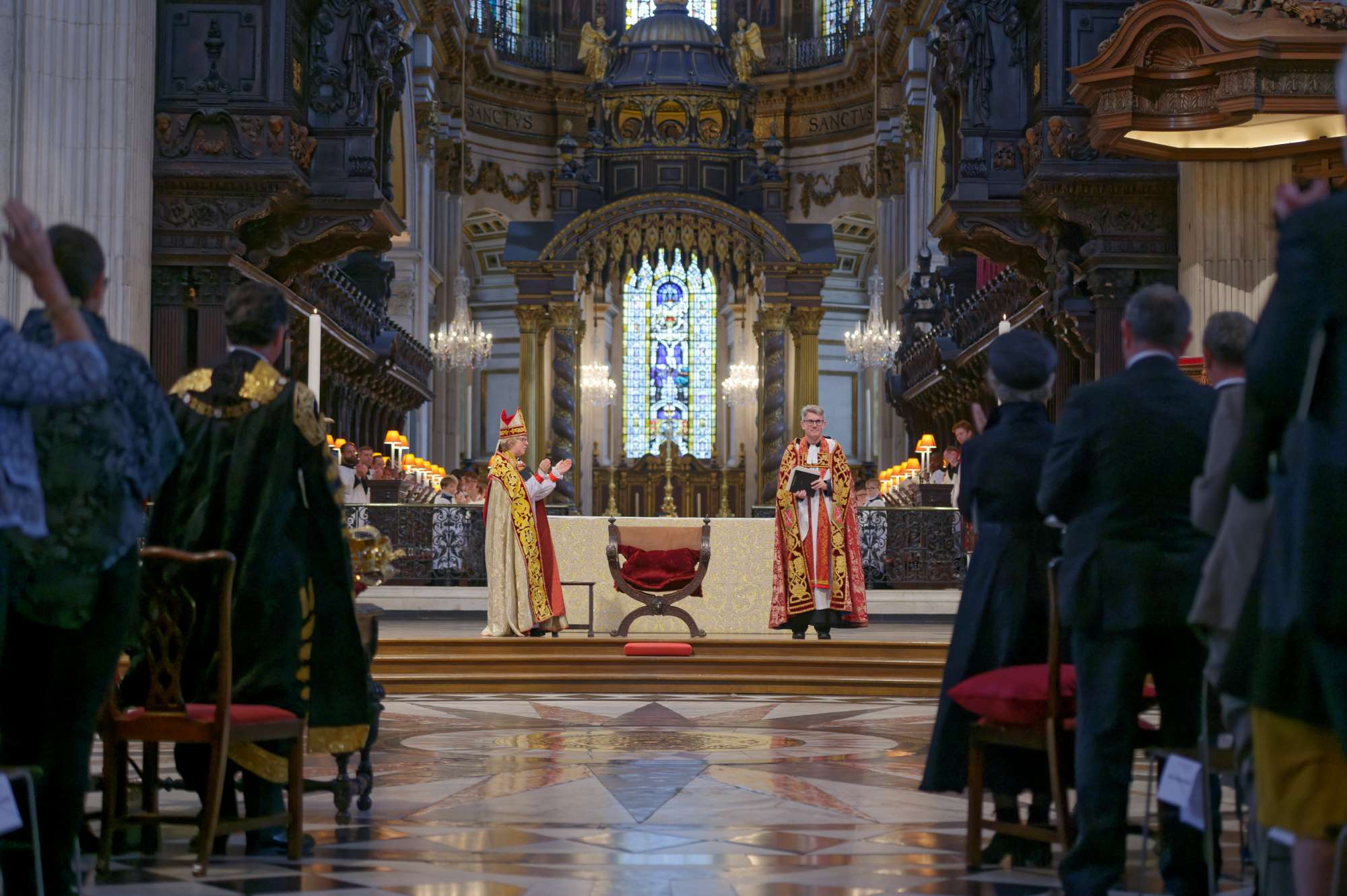 Installation of Dean of St Paul's the Very Revd Andrew Tremlett