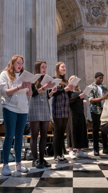 dionesean youth mass singing choir