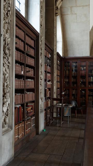 library books bookshelf