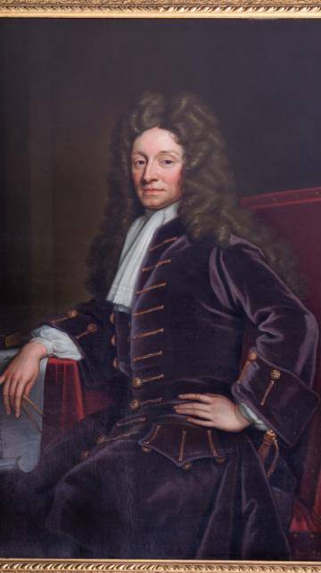 A portrait of Christopher Wren