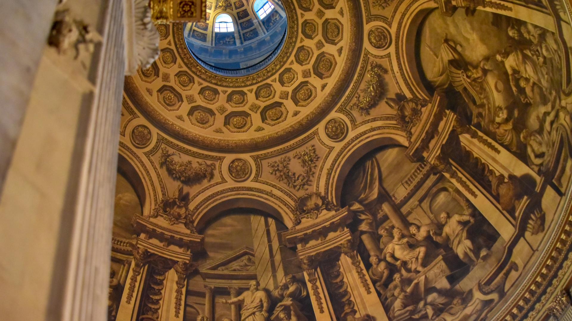 dome ceiling painting