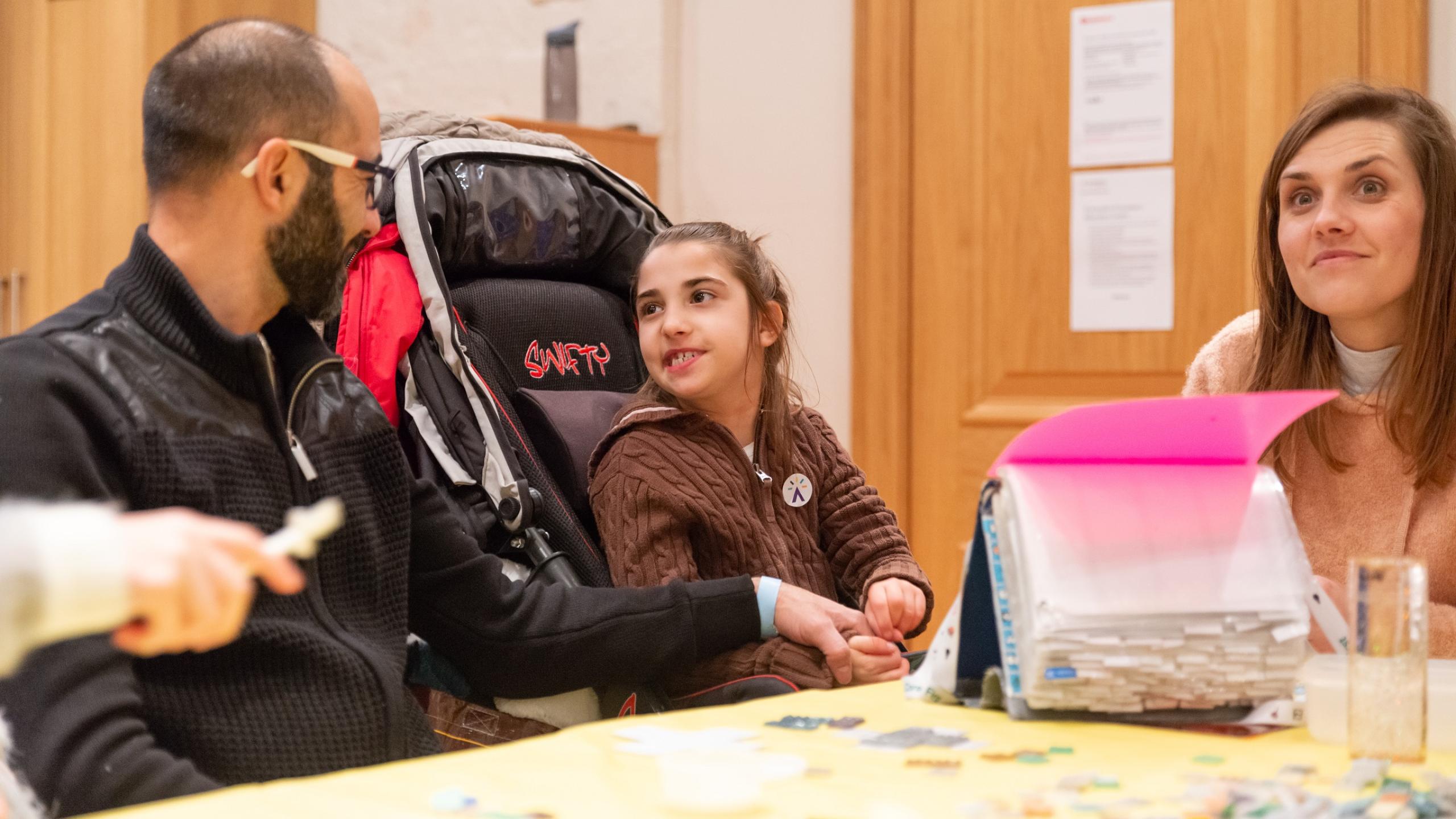 disabled access day child in wheelchair activity