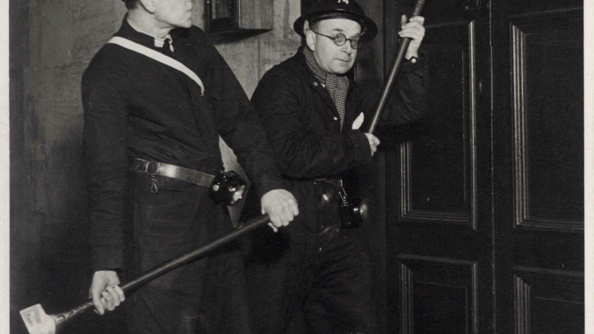 St Paul's Watch with tools at Cathedral