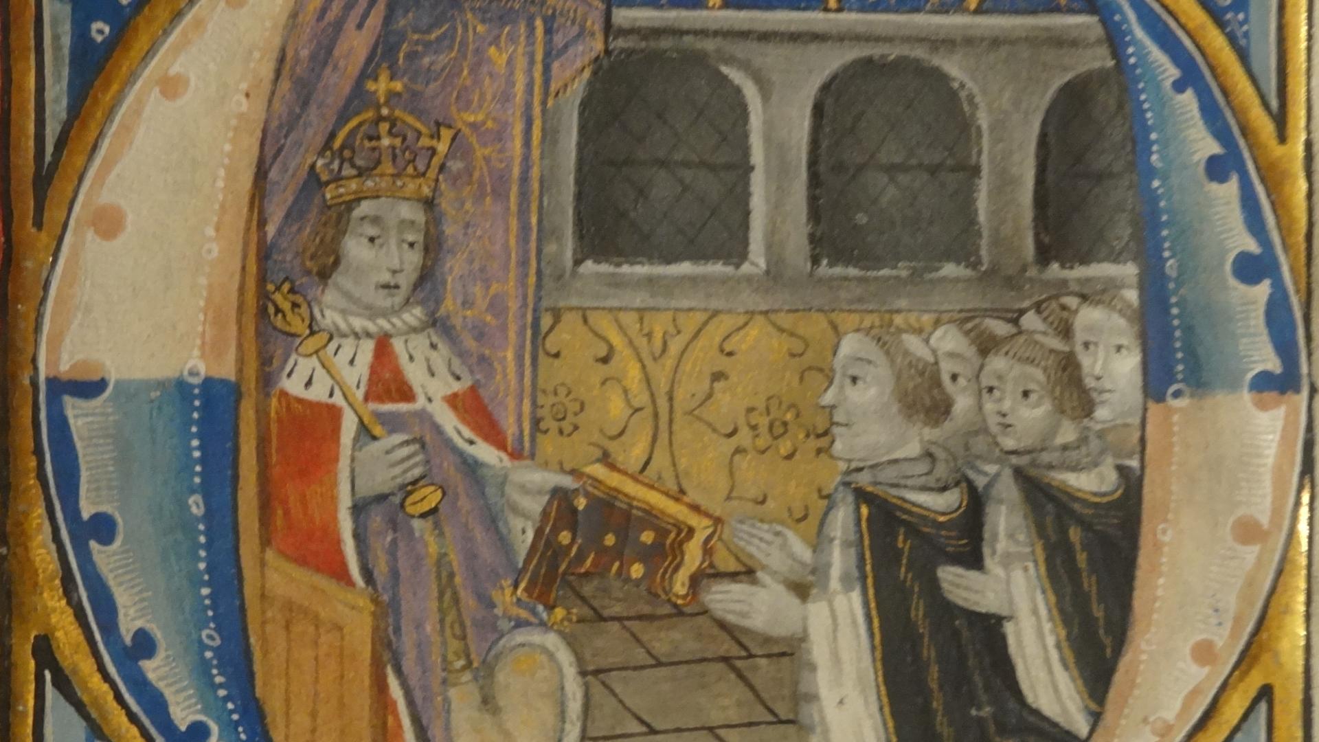 5.4.2 Henry VII Indenture close up