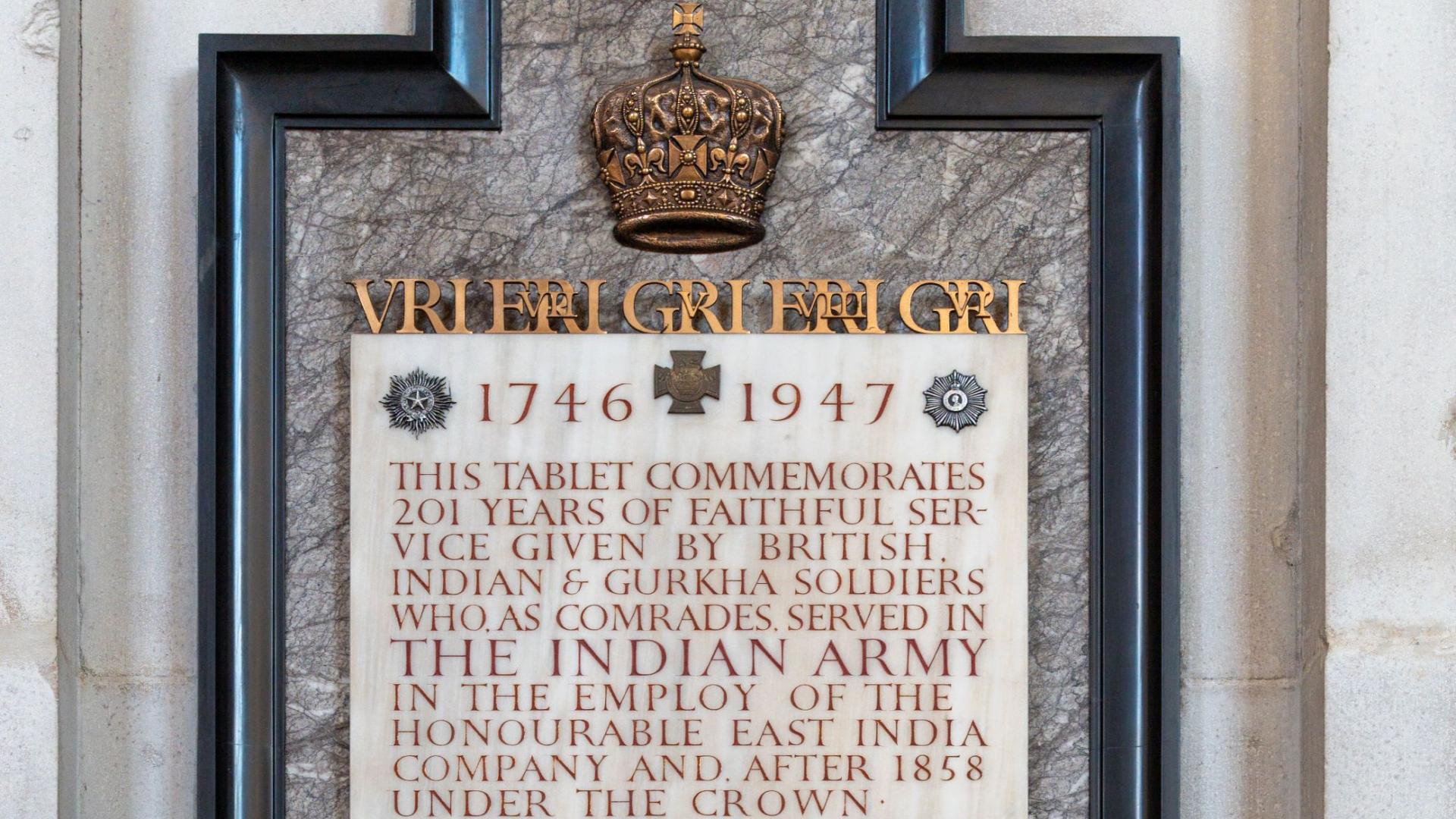 Monument to Indian Army Volunteers
