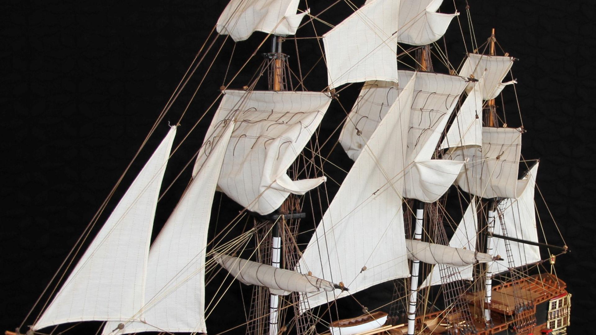 •	A model of an East India Company ship called Falmouth, built in 1752, weighing 499 tonnes and featuring 26 guns. Made by Stepney Community Trust for a previous project on the Company's sailing vessels and their technological and scientific evolution.
