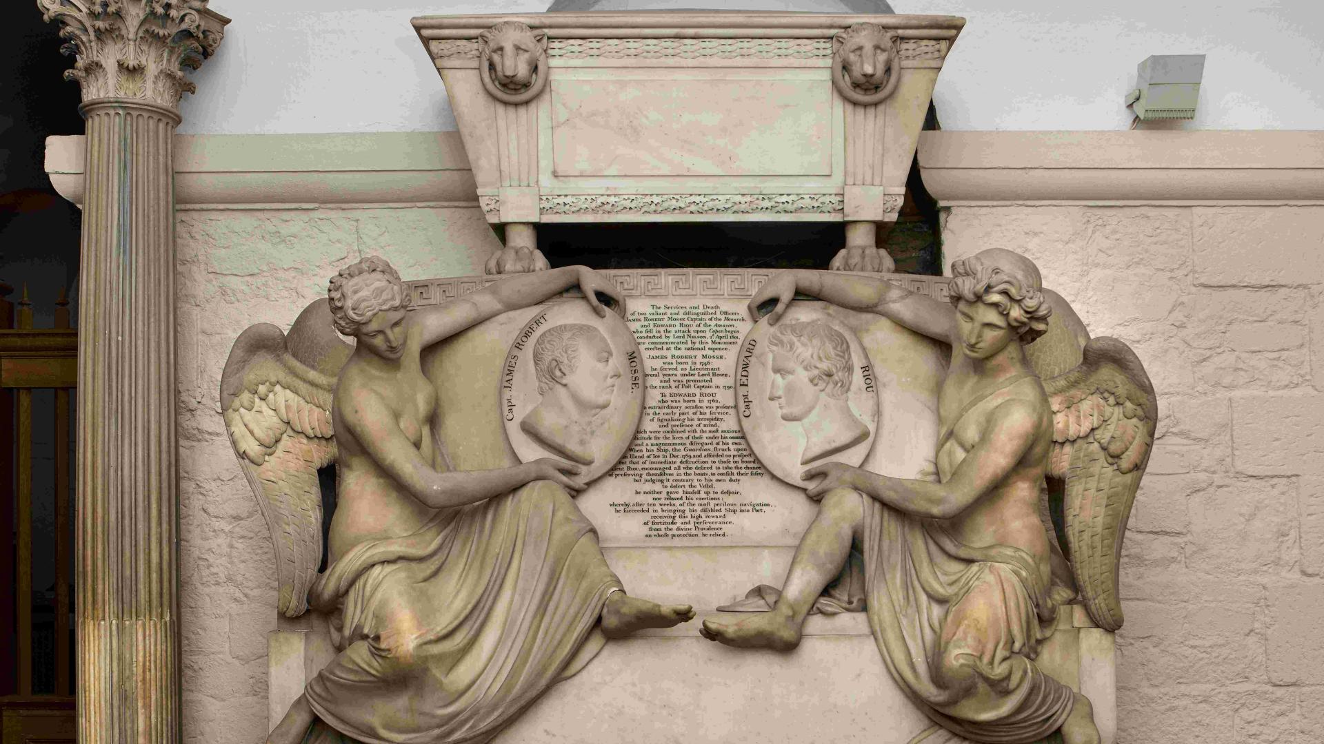 Monument to James Mosse and Edward Riou