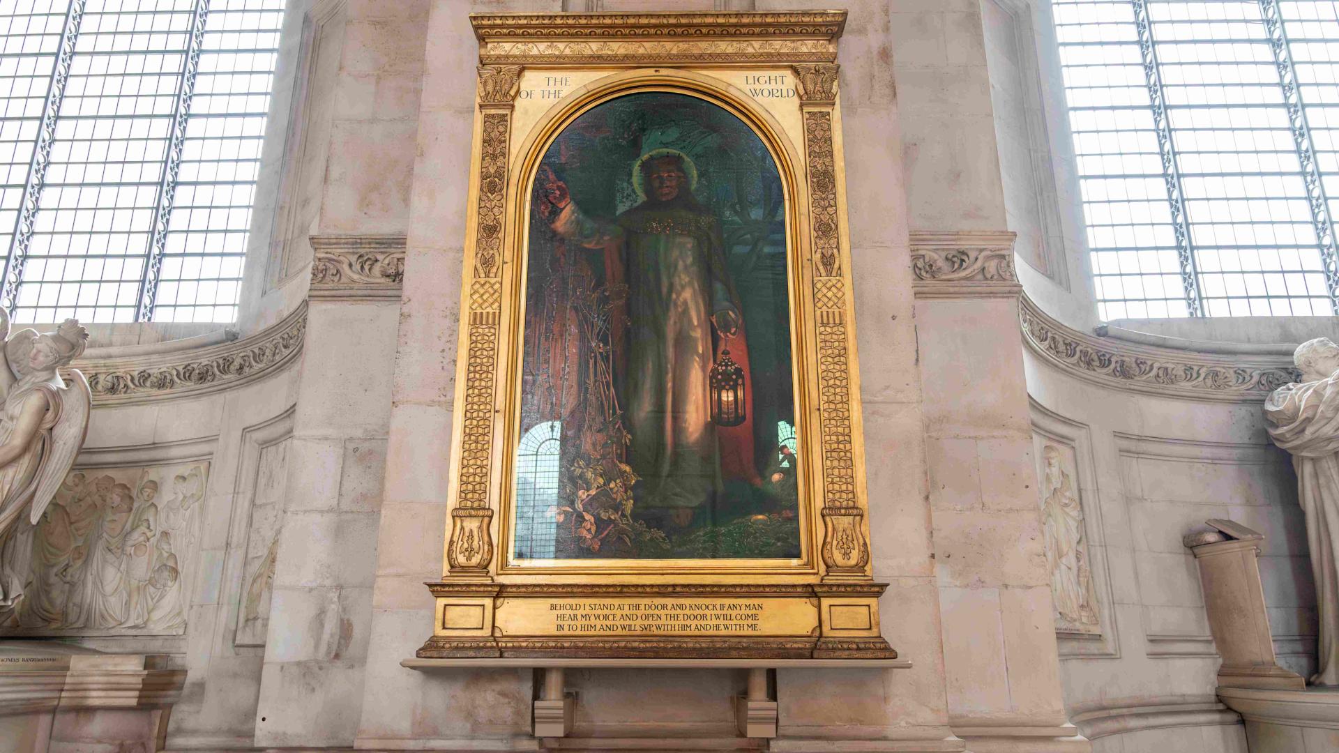 The Light of the World in the south nave aisle