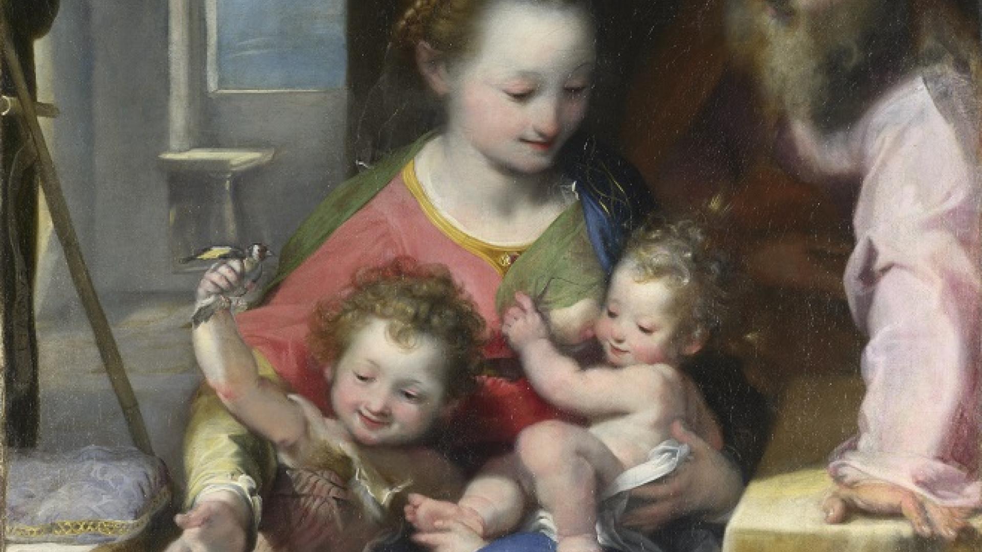 An image of Federico Barocci’s Madonna del Gatto 