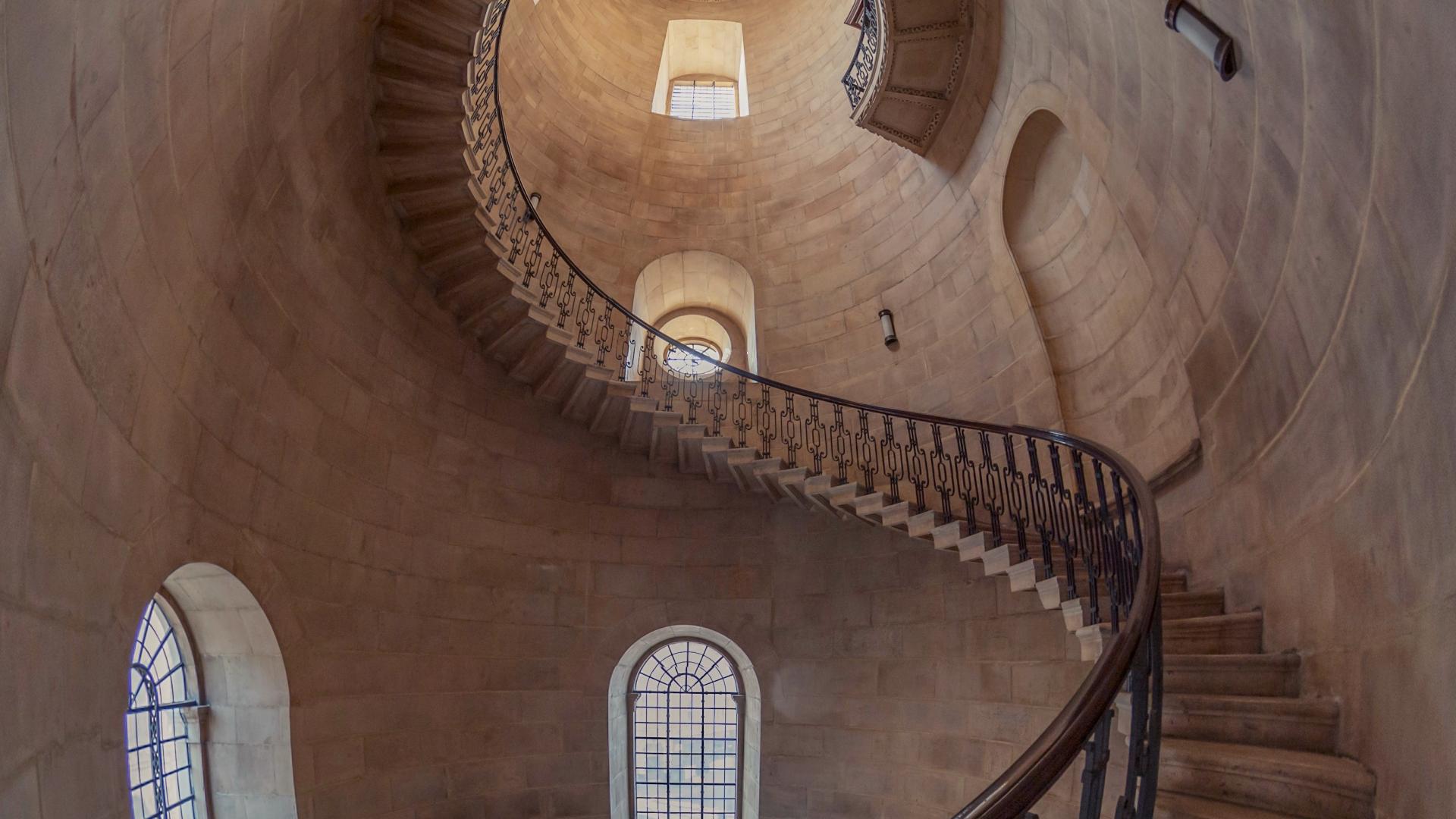 Geometric stairs