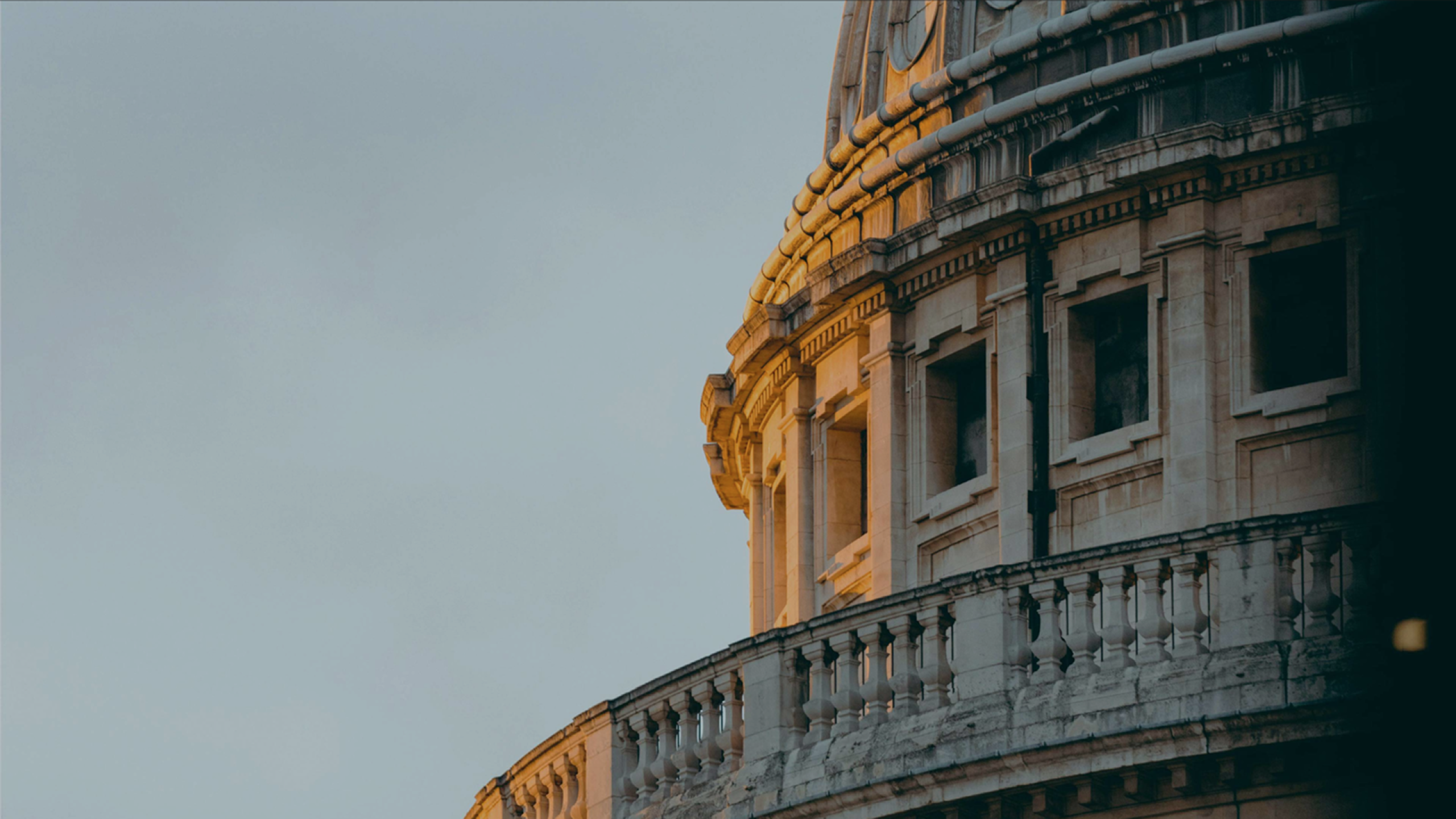 The cathedral with the evening light catching it
