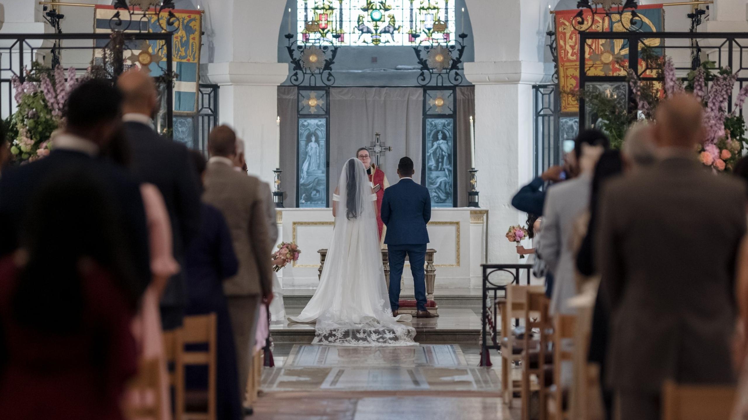 A Wedding in the Crypt of St Paul's Cathedral