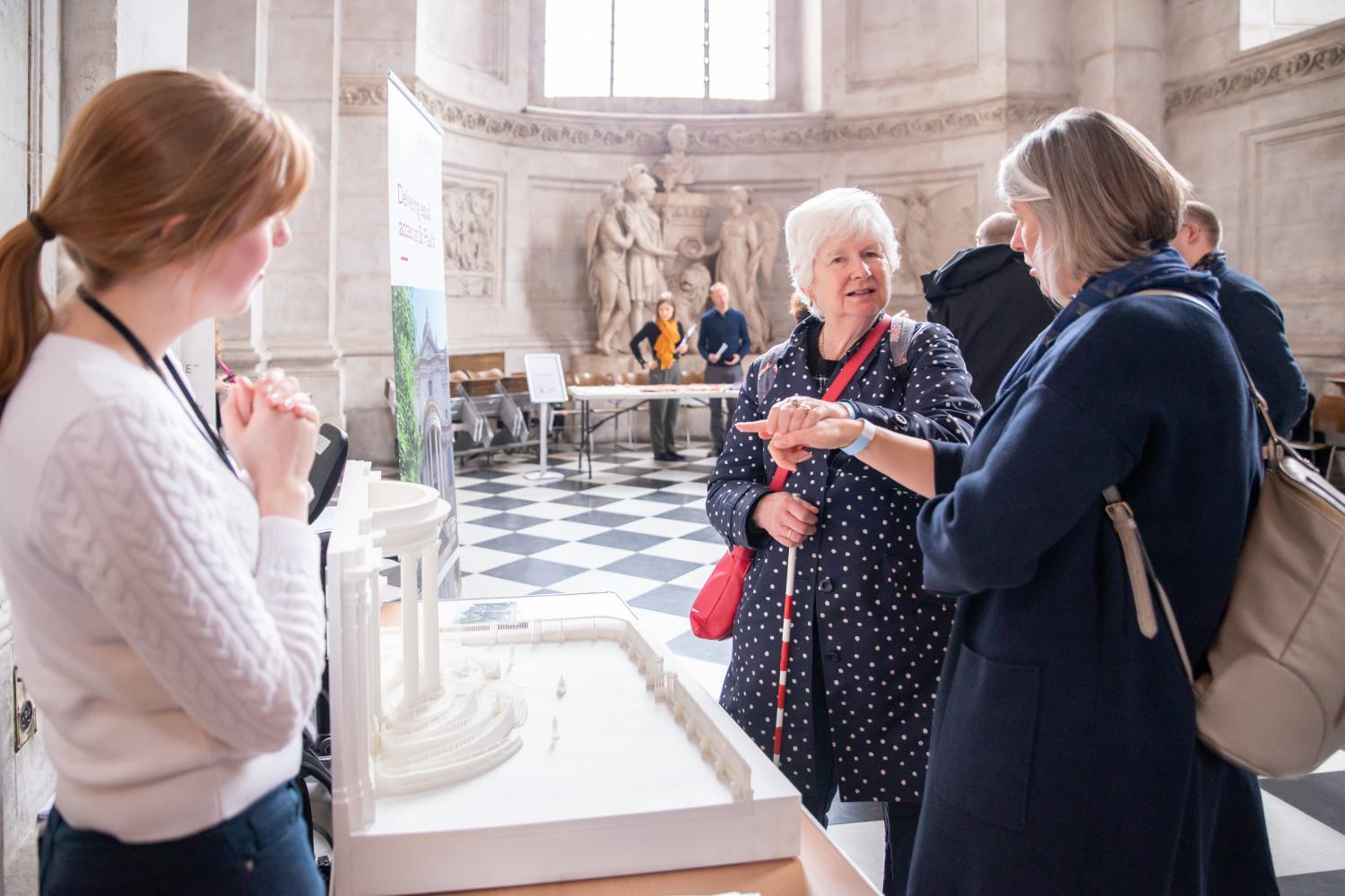 disabled access day blind partially sighted person