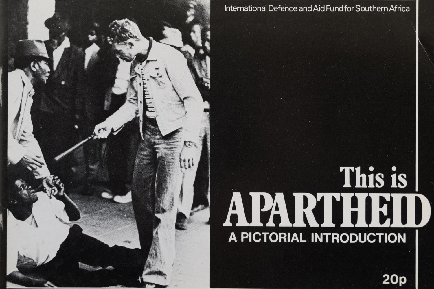 Canon Collins apartheid leaflet