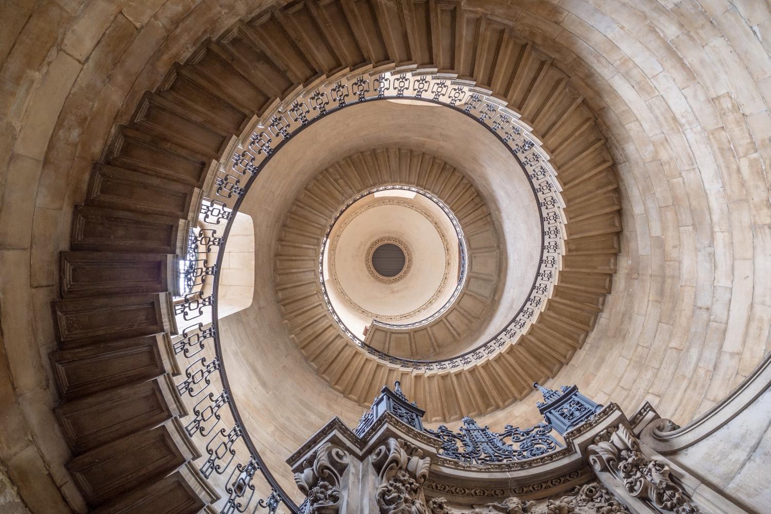the geometric stairs