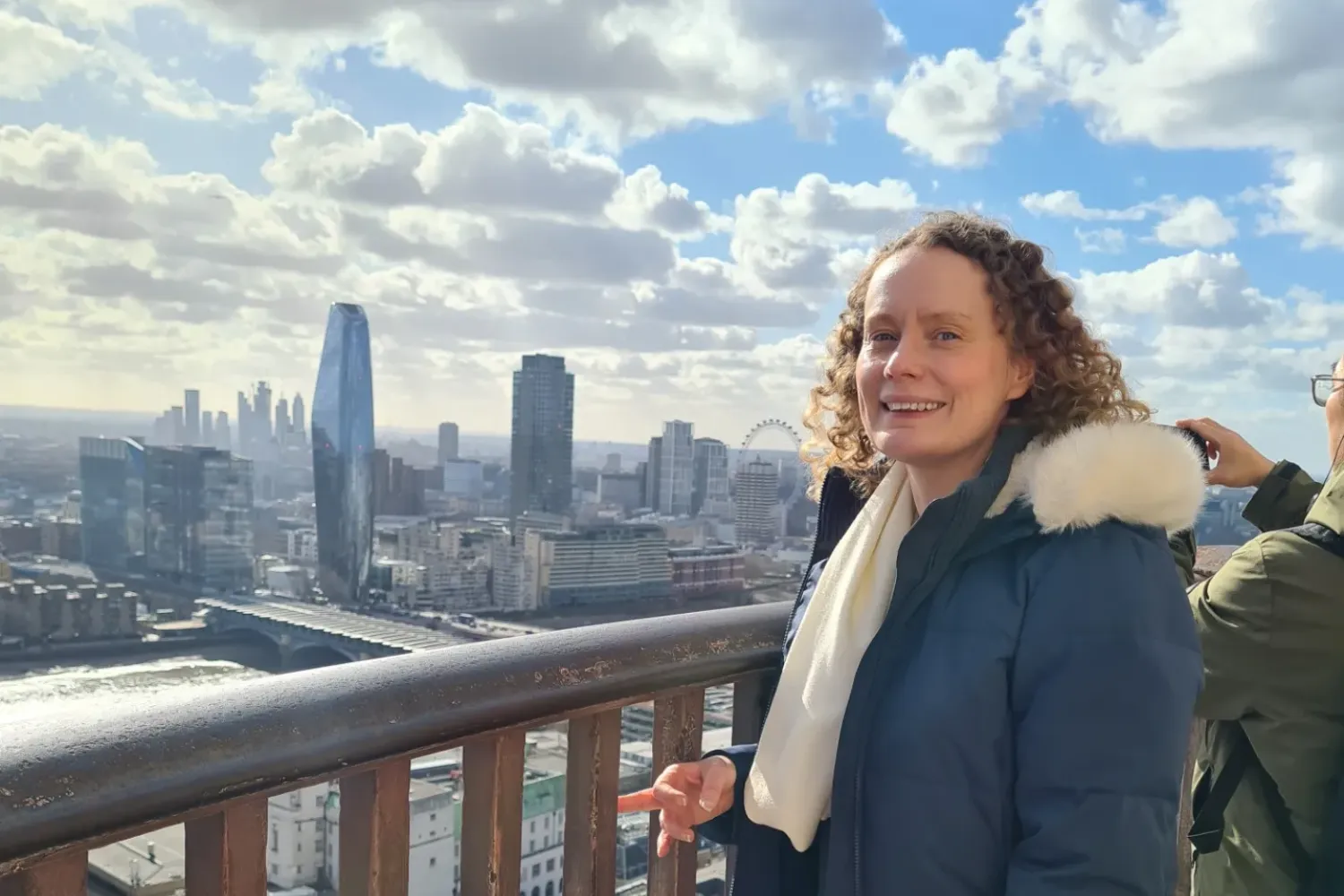 A photo of Alexandra Scott on the Golden Gallery