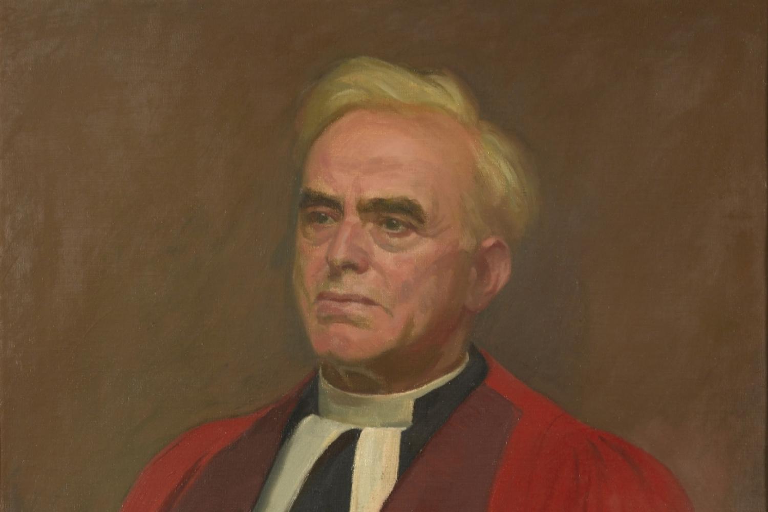 A portrait of Dean Walter Matthew