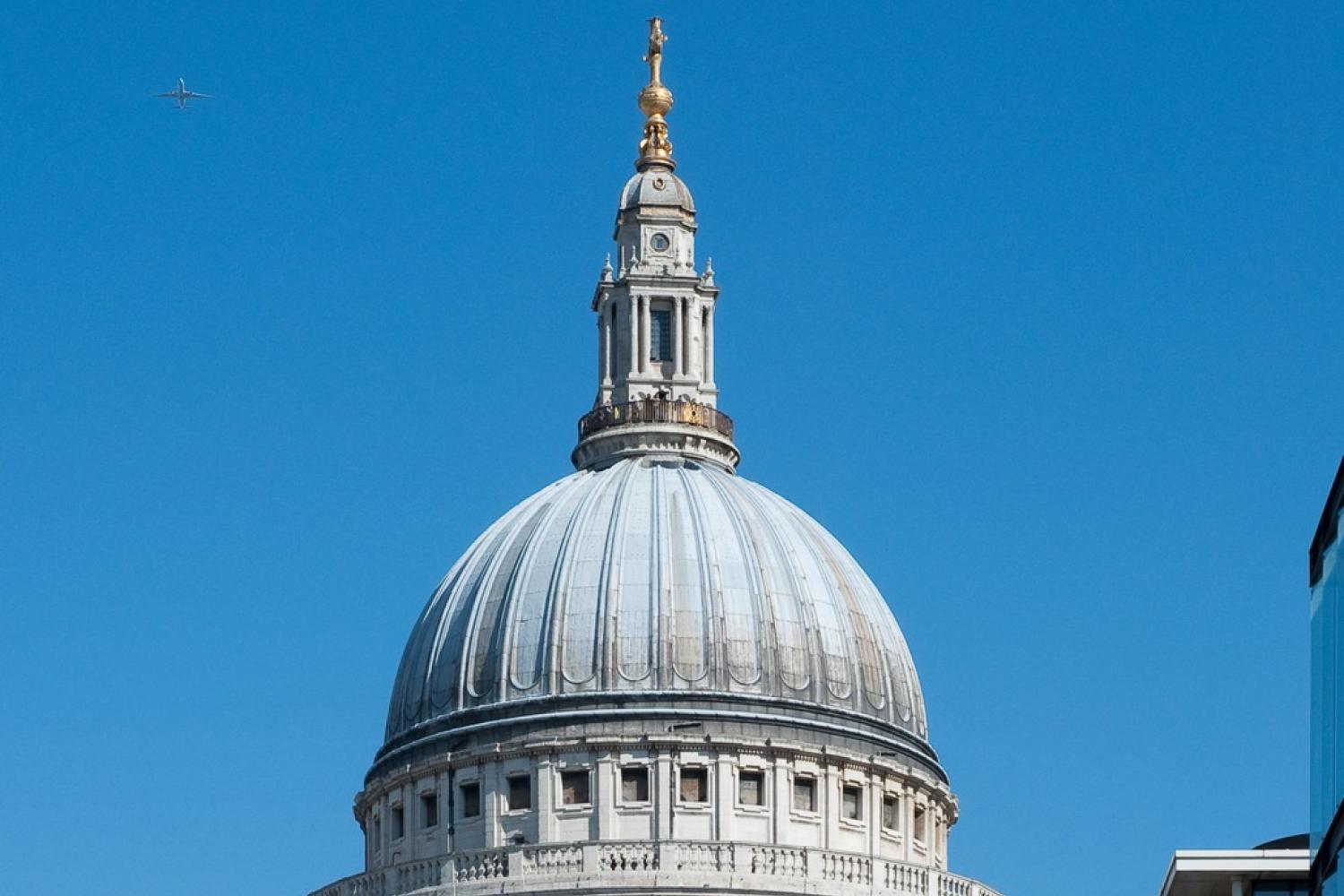 The dome and south transept from millennium bridge