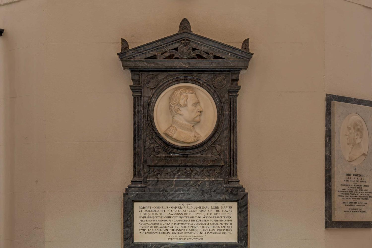 Monument to Robert Cornelis Napier 