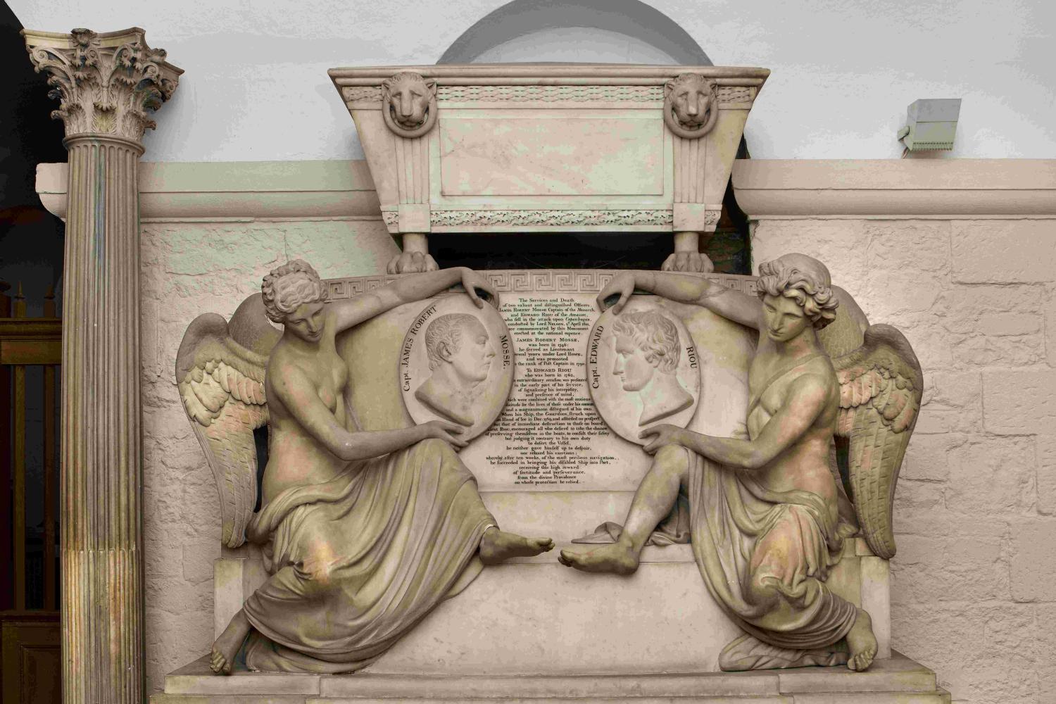 Monument to James Mosse and Edward Riou