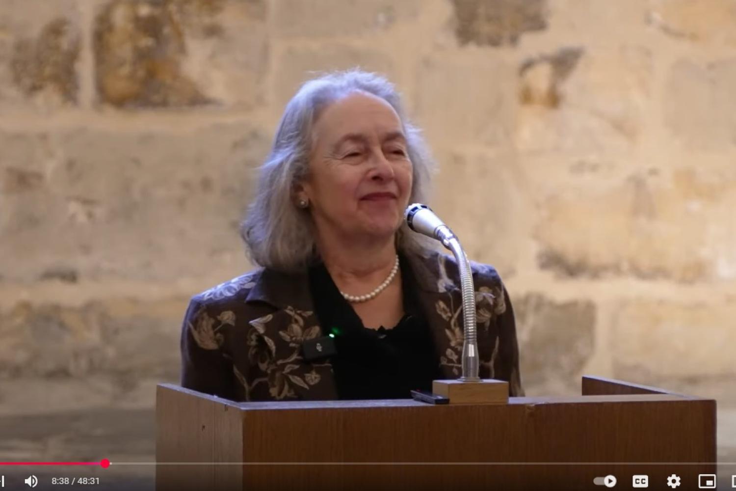 A screenshot of the film of Jane.