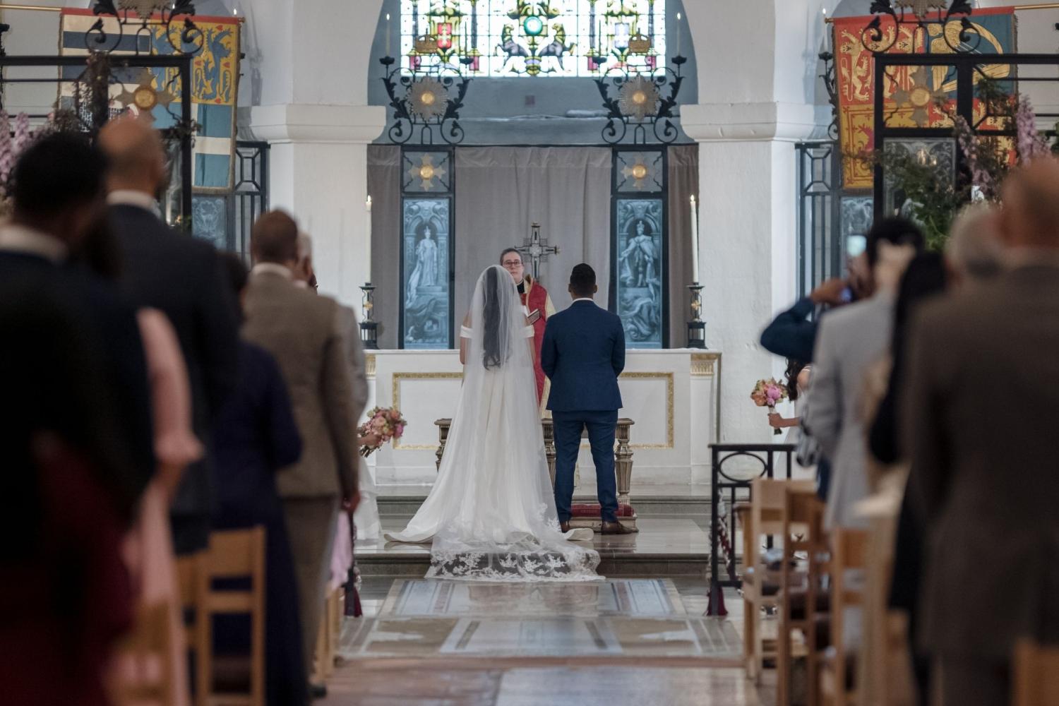 A Wedding in the Crypt of St Paul's Cathedral