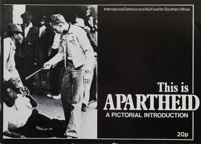 Canon Collins apartheid leaflet