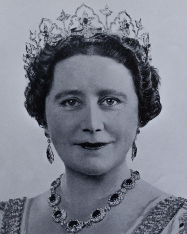 A portrait of Her Majesty Queen Elizabeth The Queen Mother