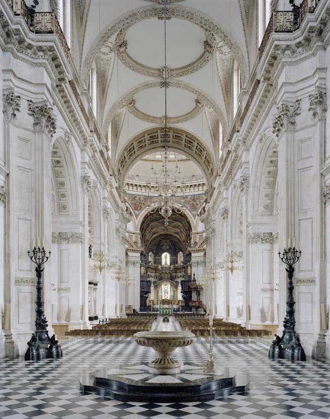 A view down the Cathedral's Nave
