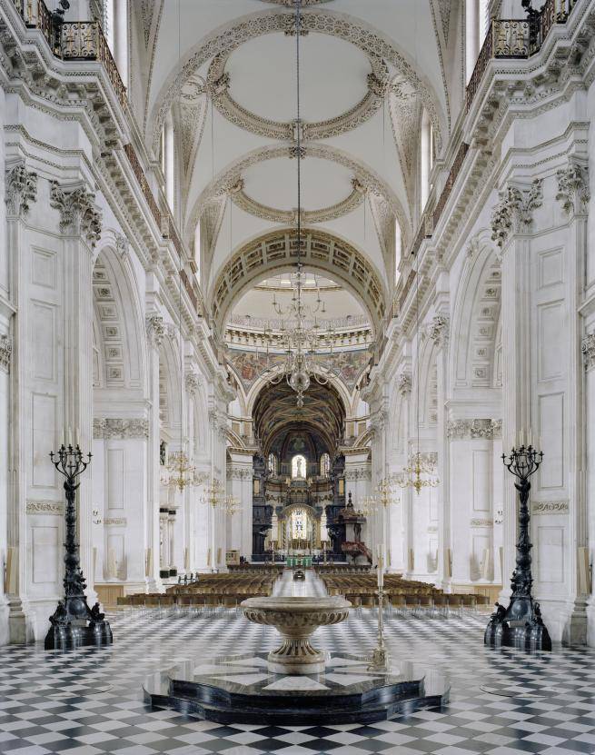 A view down the Cathedral's Nave