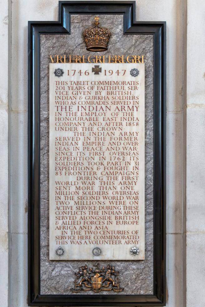 Monument to Indian Army Volunteers