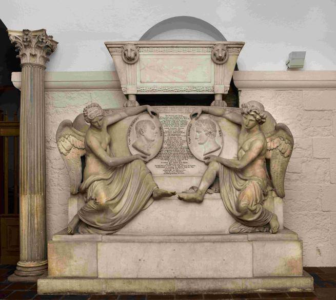 Monument to James Mosse and Edward Riou