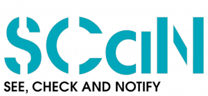 See, Check and Notify logo