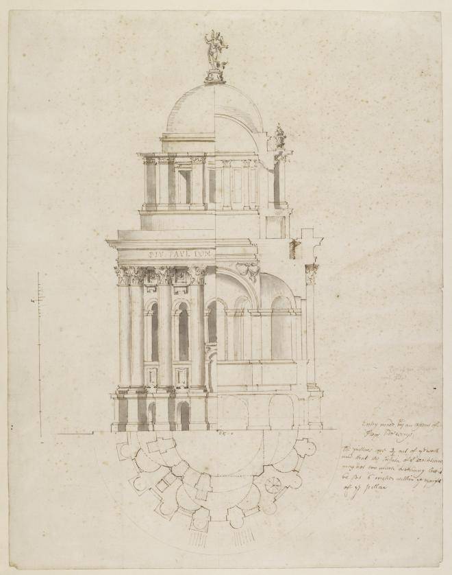 7. Churchyard and paving and miscellaneous drawings, c. 1690-1713 | St ...