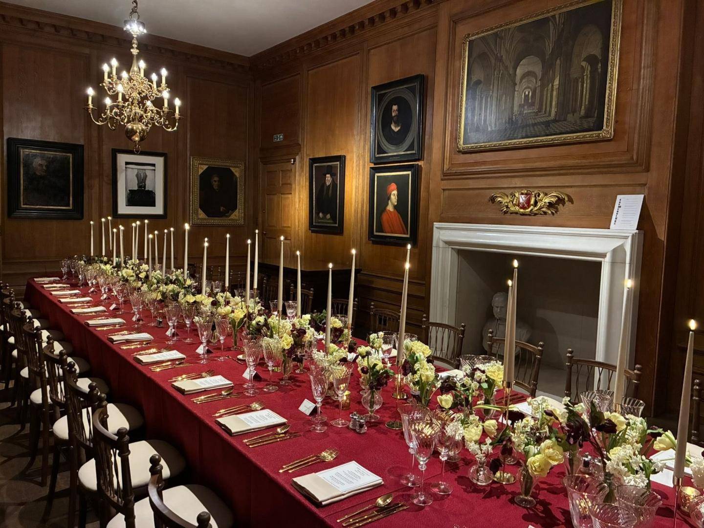 Large Chapter room dinner March 2026