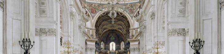 A view down the Cathedral's Nave