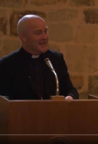 Stephen Cottrell speaking at St Paul's Cathedral