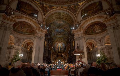 evening performance of messiah music