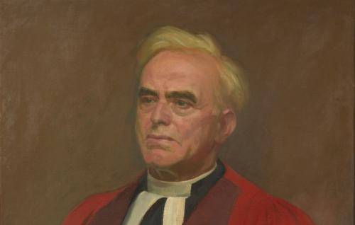 A portrait of Dean Walter Matthew