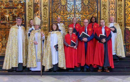 New Chapter members installed at St Paul's Cathedral in 2023.