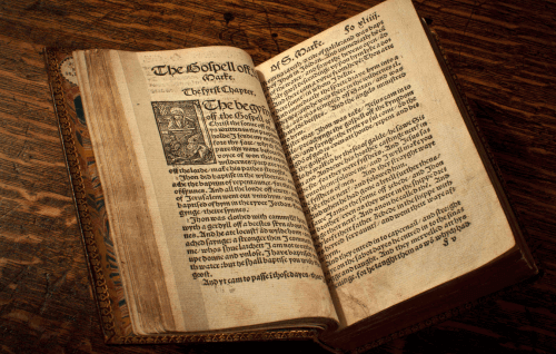 The Tyndale Bible.