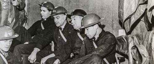 Members of the St Paul's Watch during the Second World War